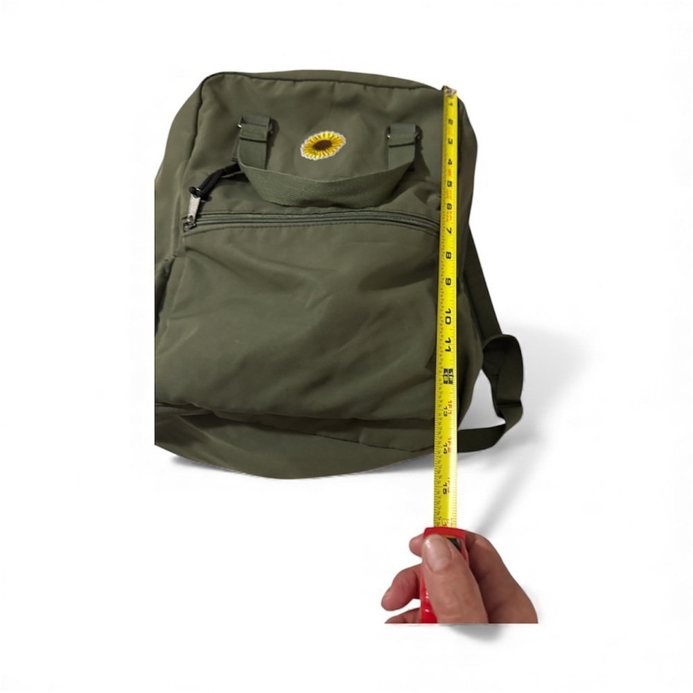 Wild Fable Olive Green Sunflower Backpack - Picture 4 of 7